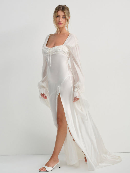 Evy Gown White - For Love & Lemons