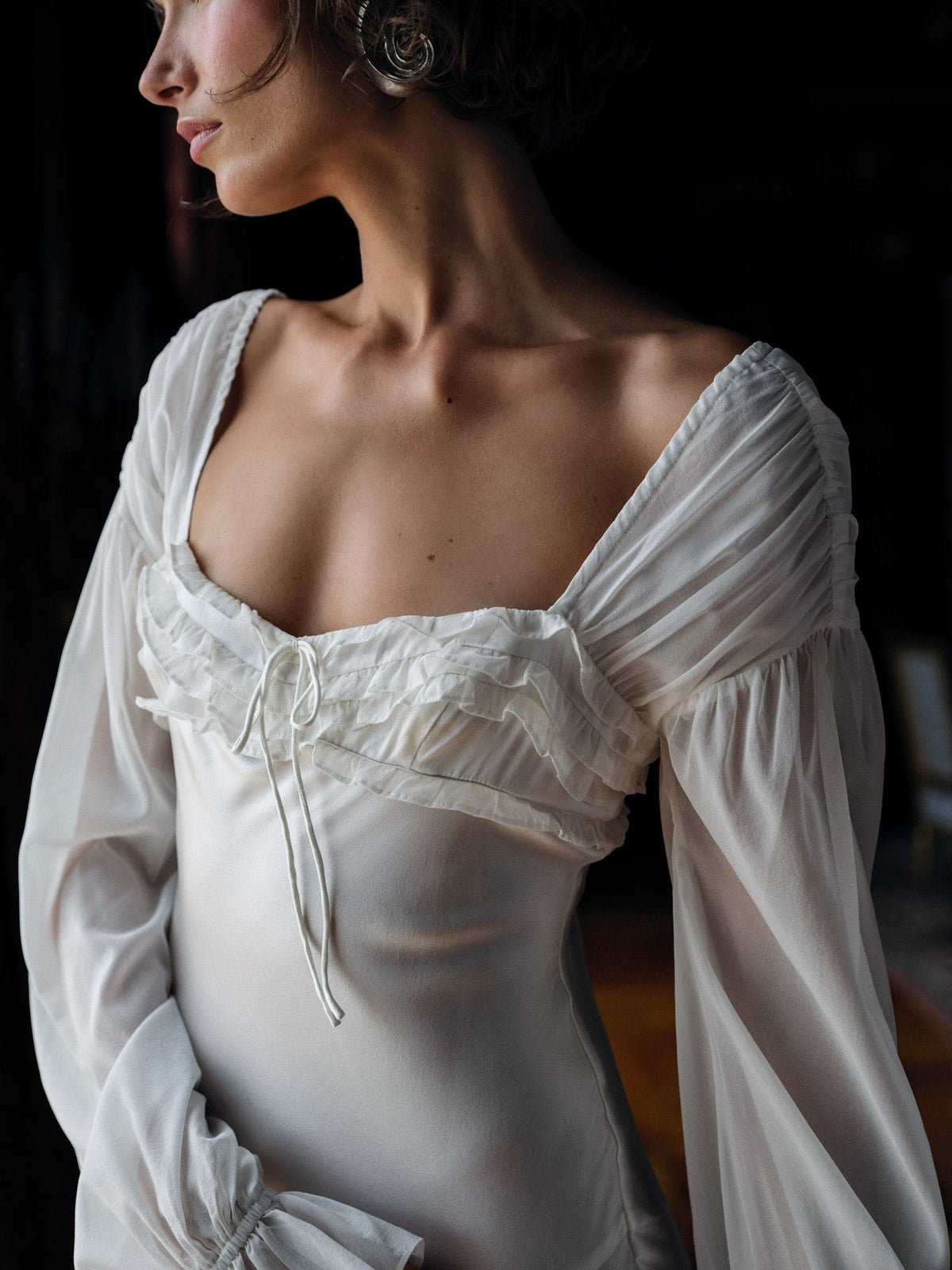 Evy Gown White - For Love & Lemons