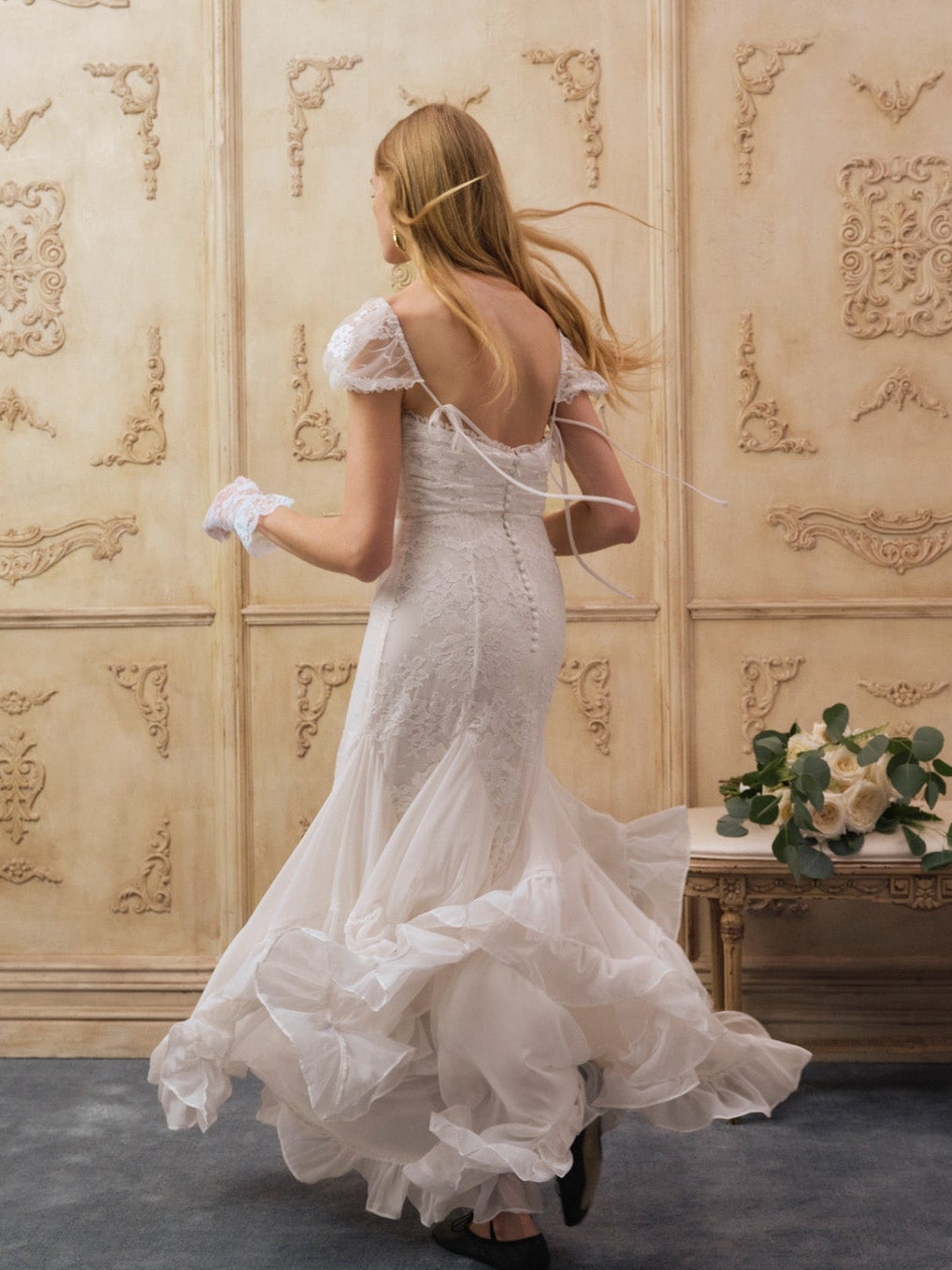 Kaia Gown White - For Love & Lemons