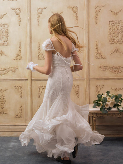 Kaia Gown White - For Love & Lemons