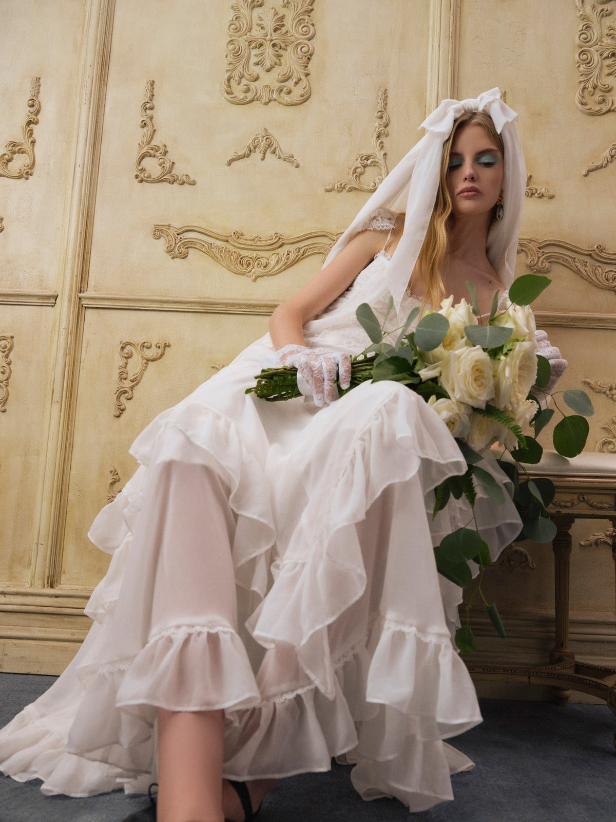 Kaia Gown White - For Love & Lemons