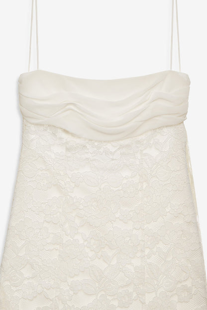 Franca Mini Dress White - For Love & Lemons