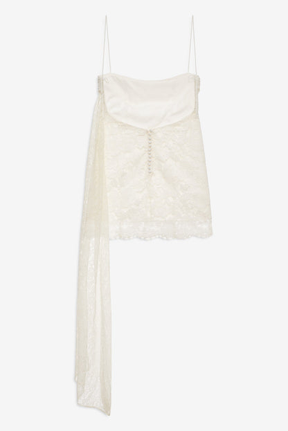 Franca Mini Dress White - For Love & Lemons