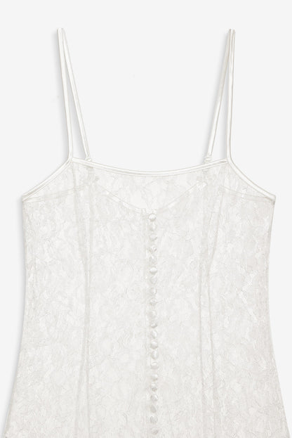 Celeste Lace Slip Cream - For Love & Lemons