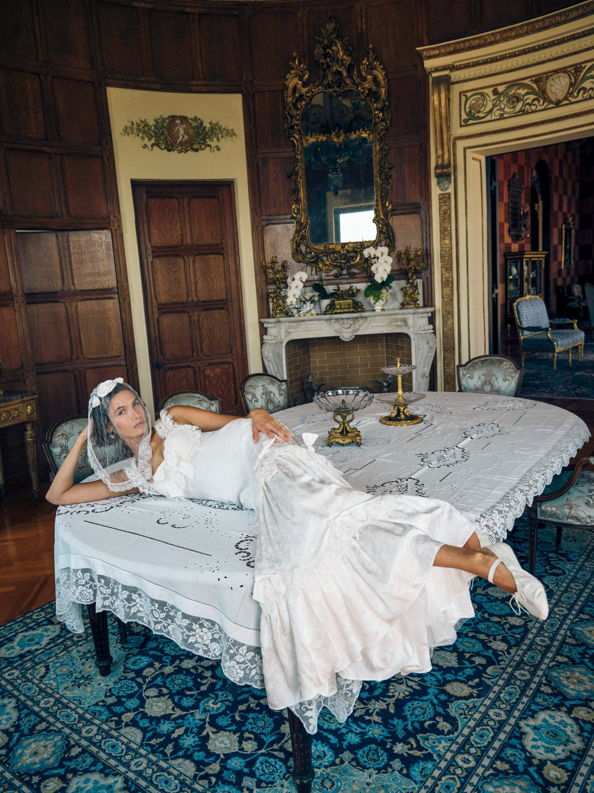 Diana Gown White - For Love & Lemons