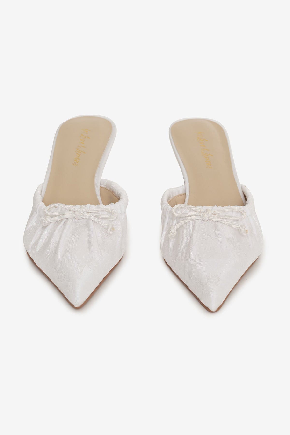 Colette Mule Heel Cream - For Love & Lemons
