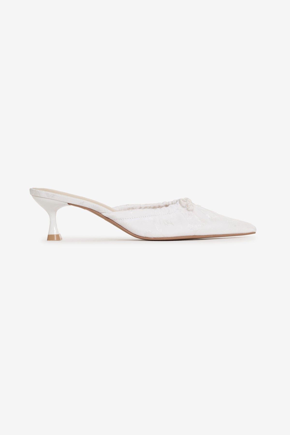 Colette Mule Heel Cream - For Love & Lemons