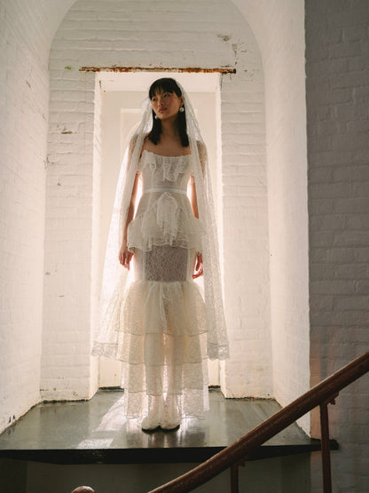Juno Gown White - For Love & Lemons