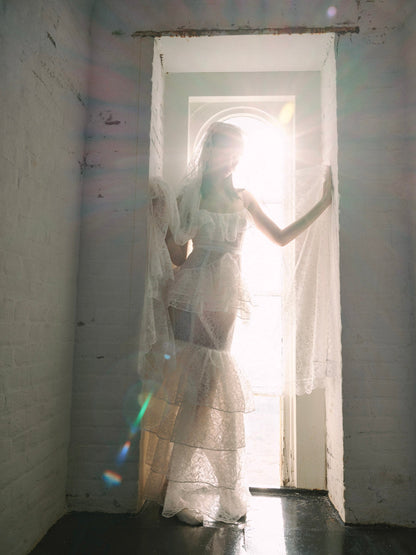 Juno Gown White - For Love & Lemons