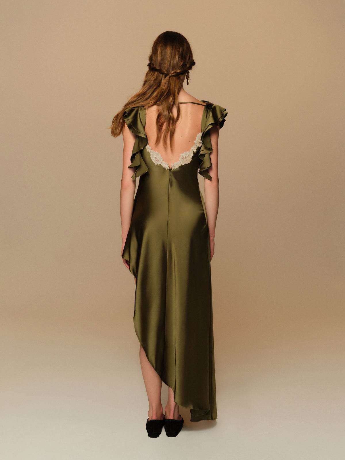 Lani Maxi Dress Green - For Love & Lemons