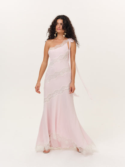 Marcella Gown Pink - For Love & Lemons