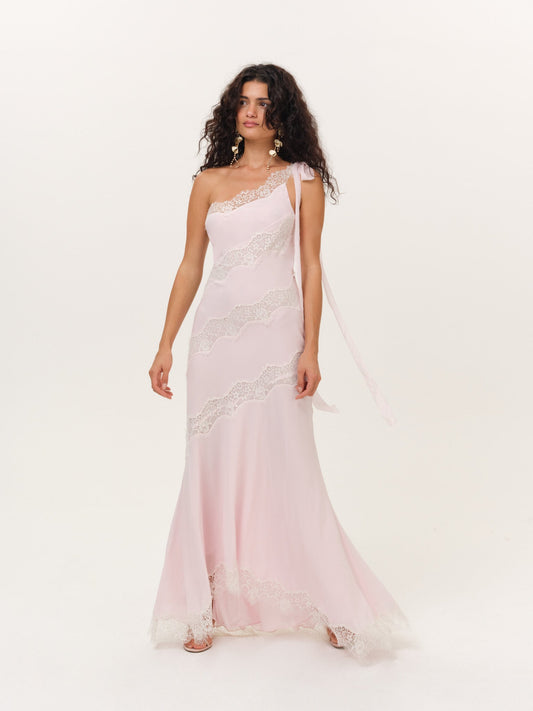 Marcella Gown Pink - For Love & Lemons