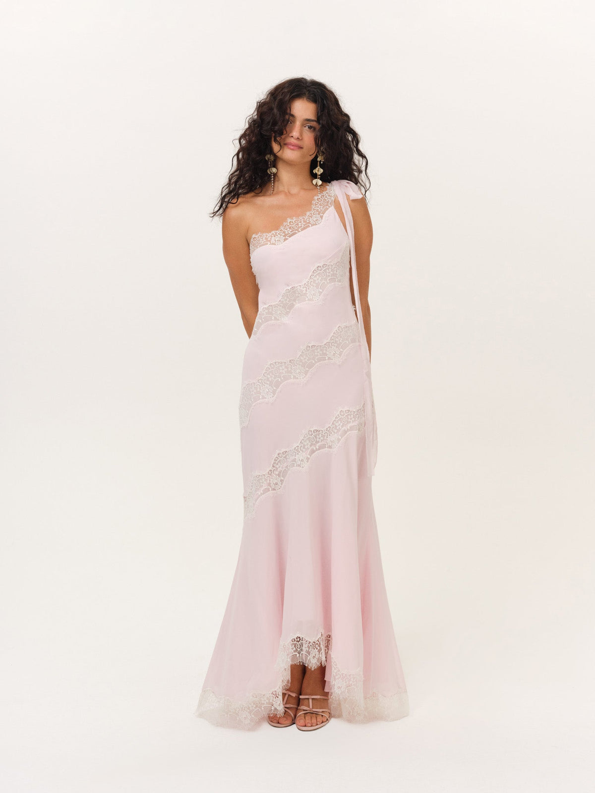 Marcella Gown Pink - For Love & Lemons