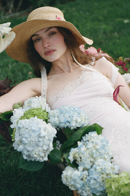 Marcella Gown Pink - For Love & Lemons