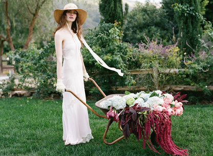 Marcella Gown Pink - For Love & Lemons