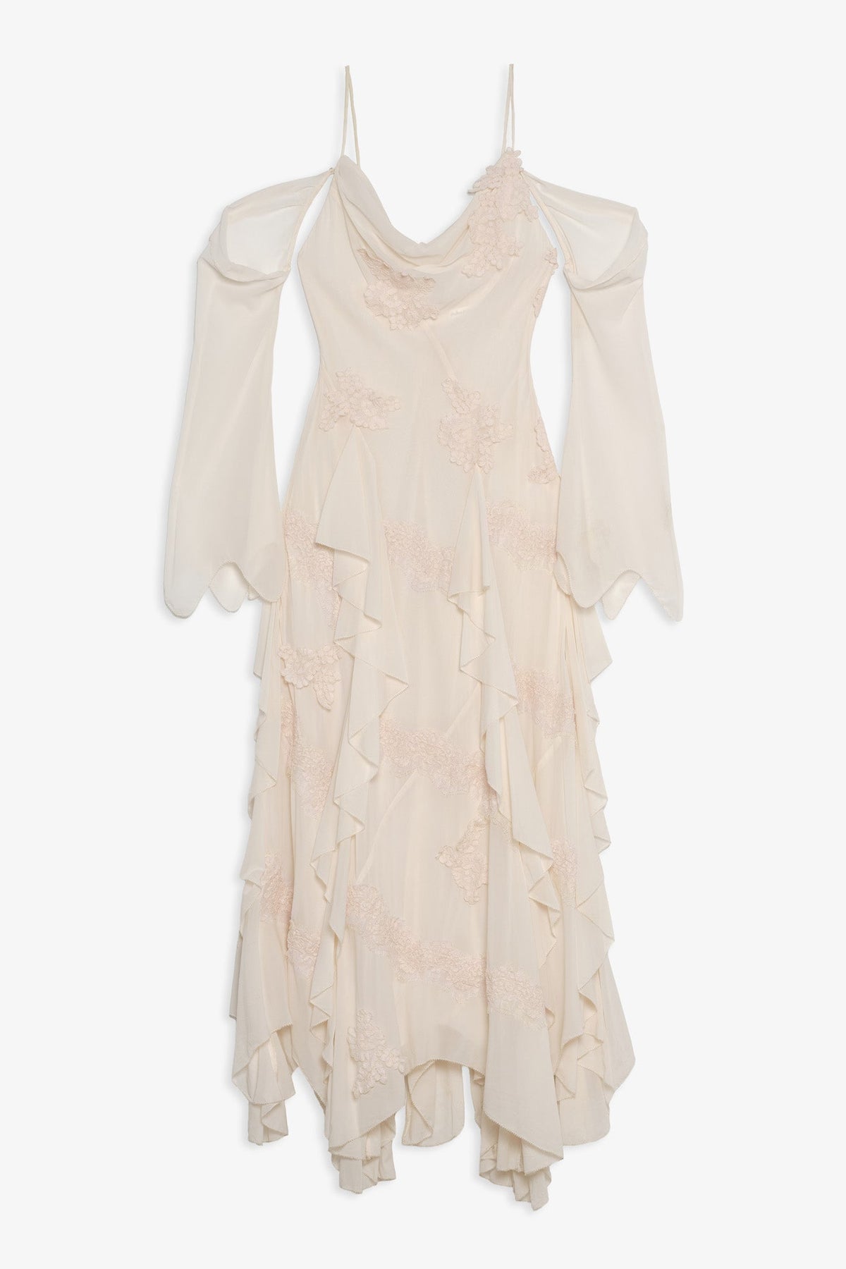 Cherie Maxi Dress Cream Pink - For Love & Lemons