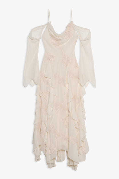 Cherie Maxi Dress Cream Pink - For Love & Lemons