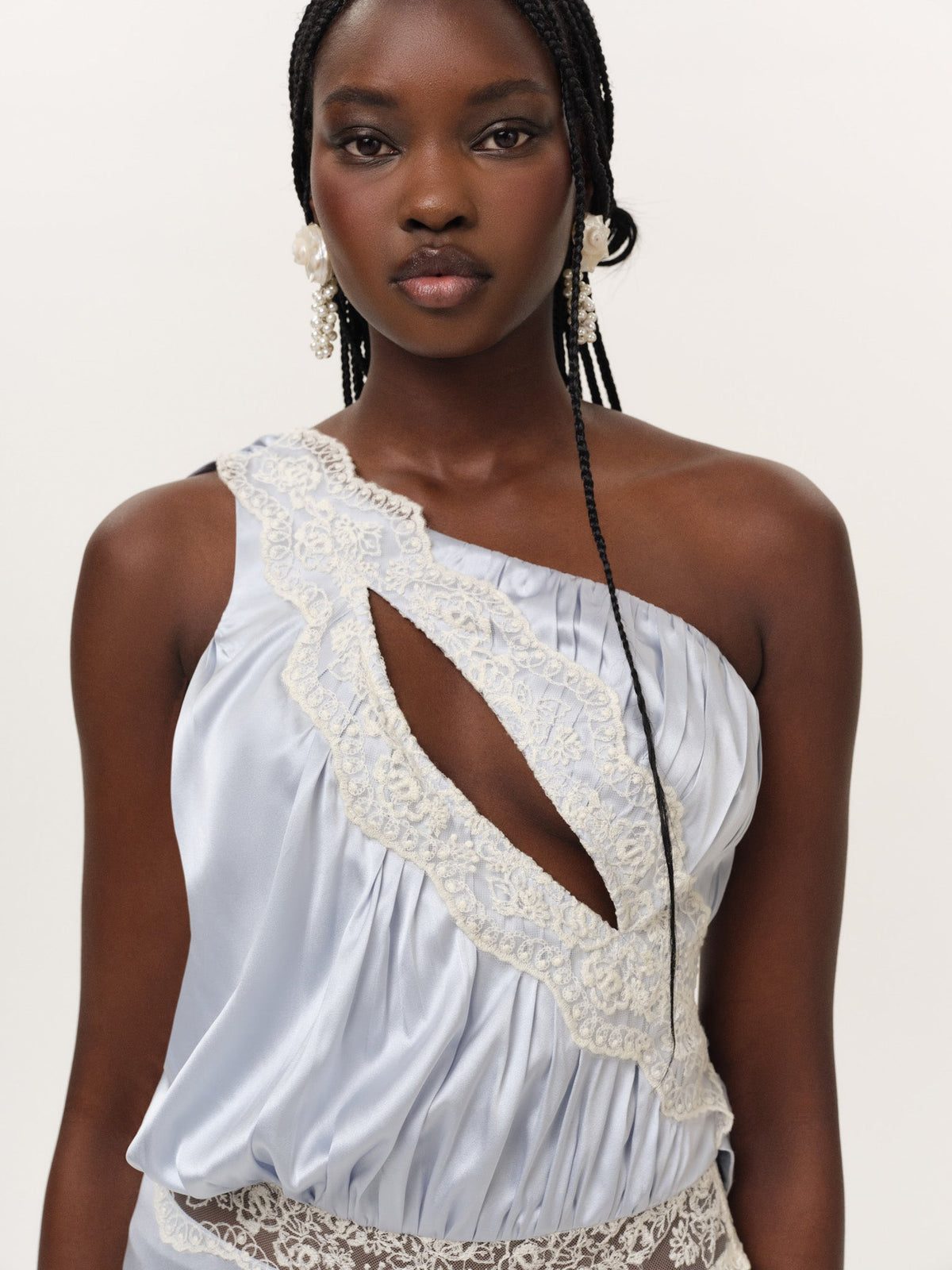 Serita Maxi Dress Baby Blue - For Love & Lemons