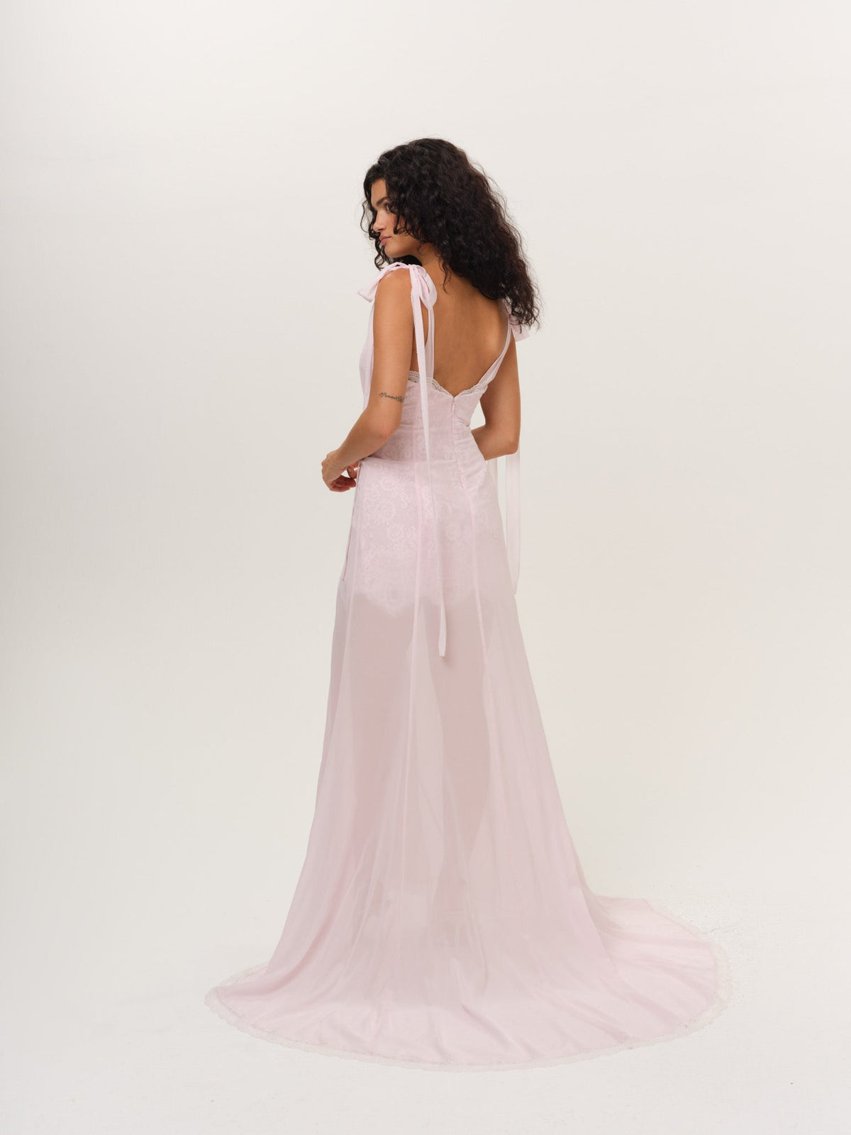 Kara Gown Pink - For Love & Lemons