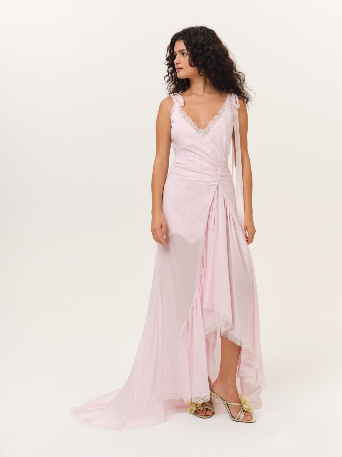 Kara Gown Pink - For Love & Lemons