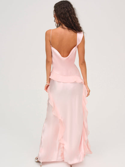 Sawyer Maxi Dress Baby Pink - For Love & Lemons