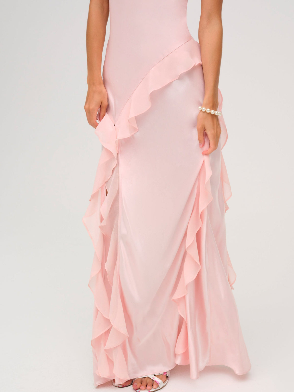 Sawyer Maxi Dress Baby Pink - For Love & Lemons