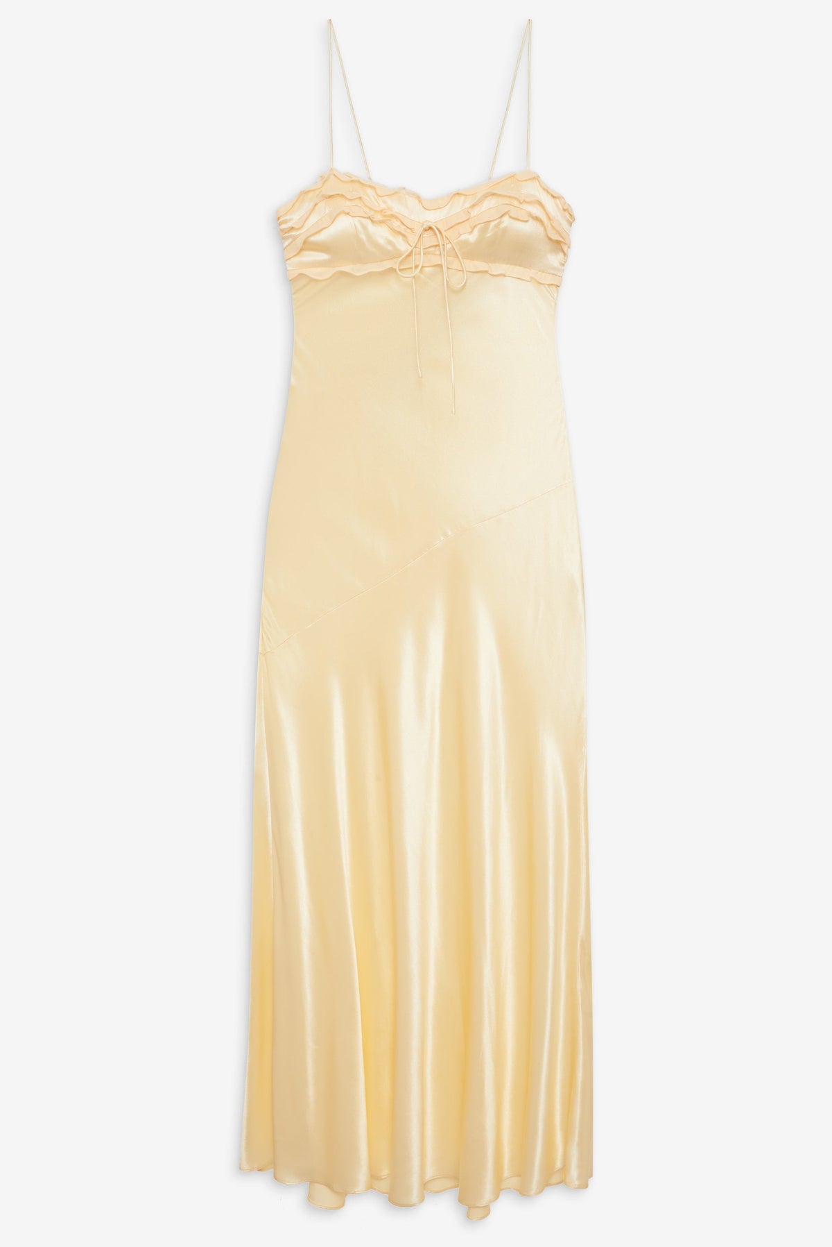 Natalie Maxi Dress Yellow - For Love & Lemons