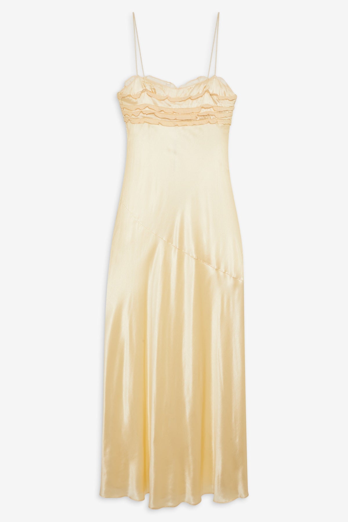 Natalie Maxi Dress Yellow - For Love & Lemons