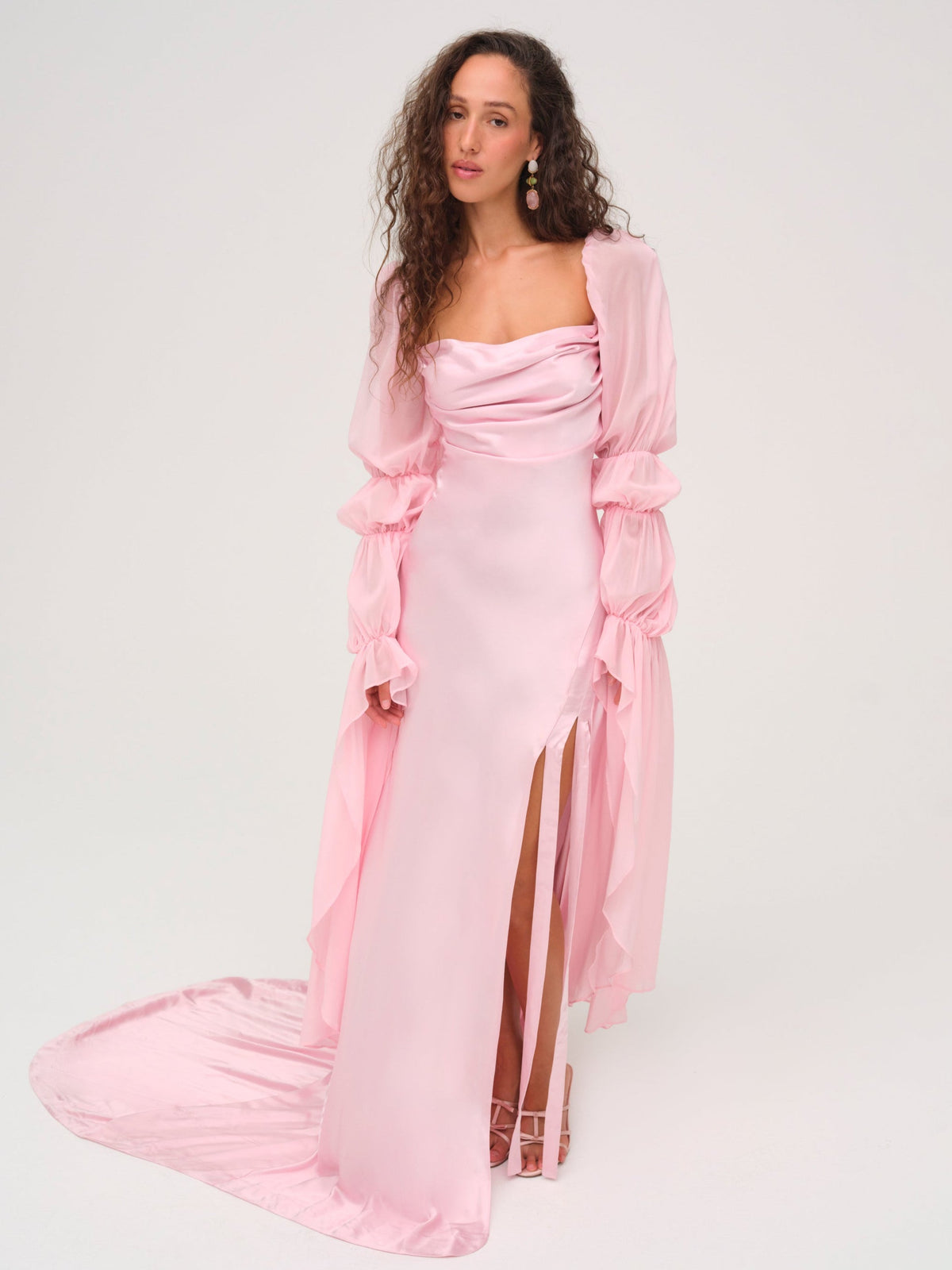Willow Gown Light Pink - For Love & Lemons