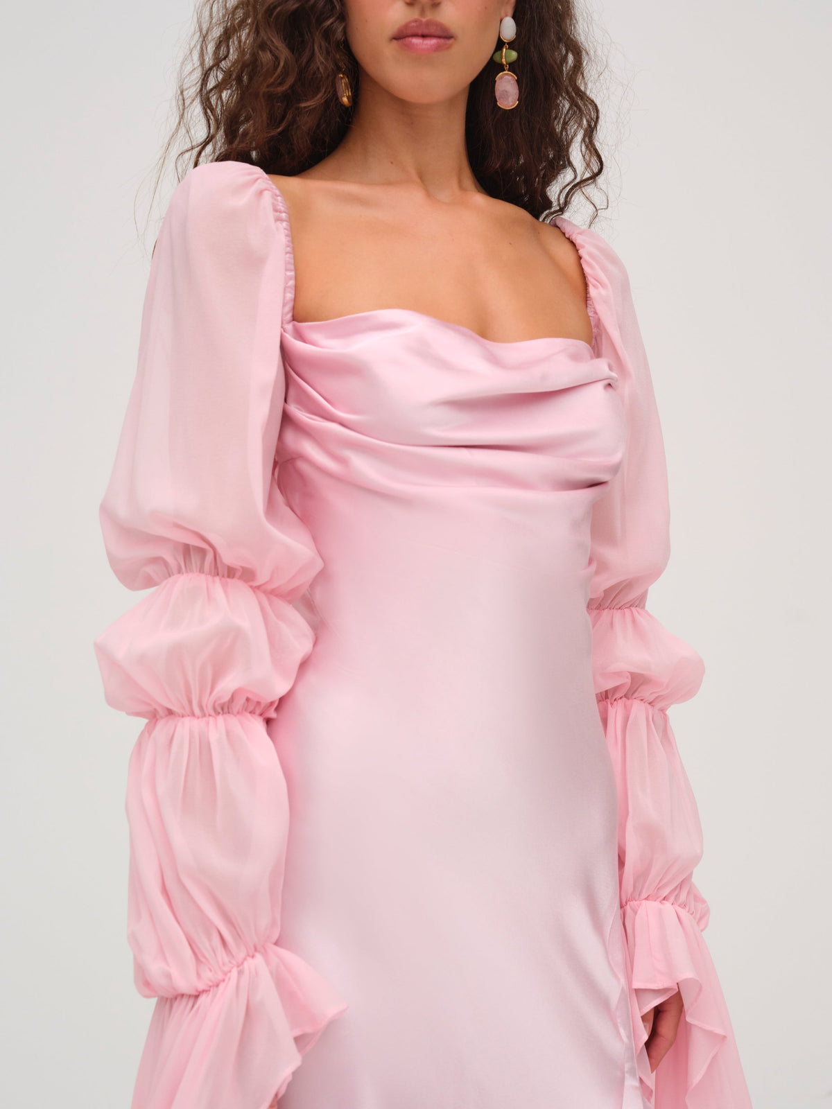 Willow Gown Light Pink - For Love & Lemons