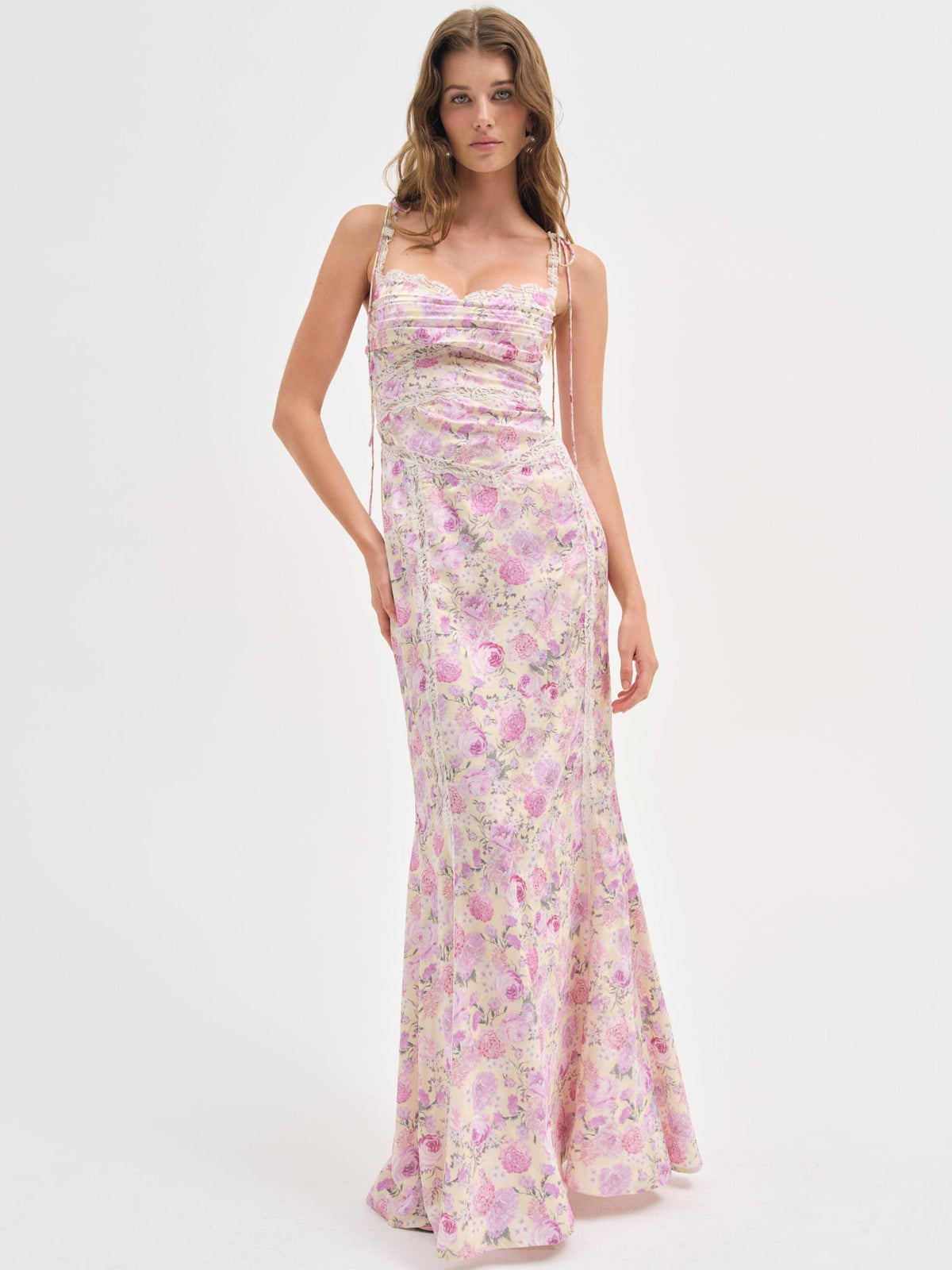 Courtney Maxi Dress Yellow - For Love & Lemons