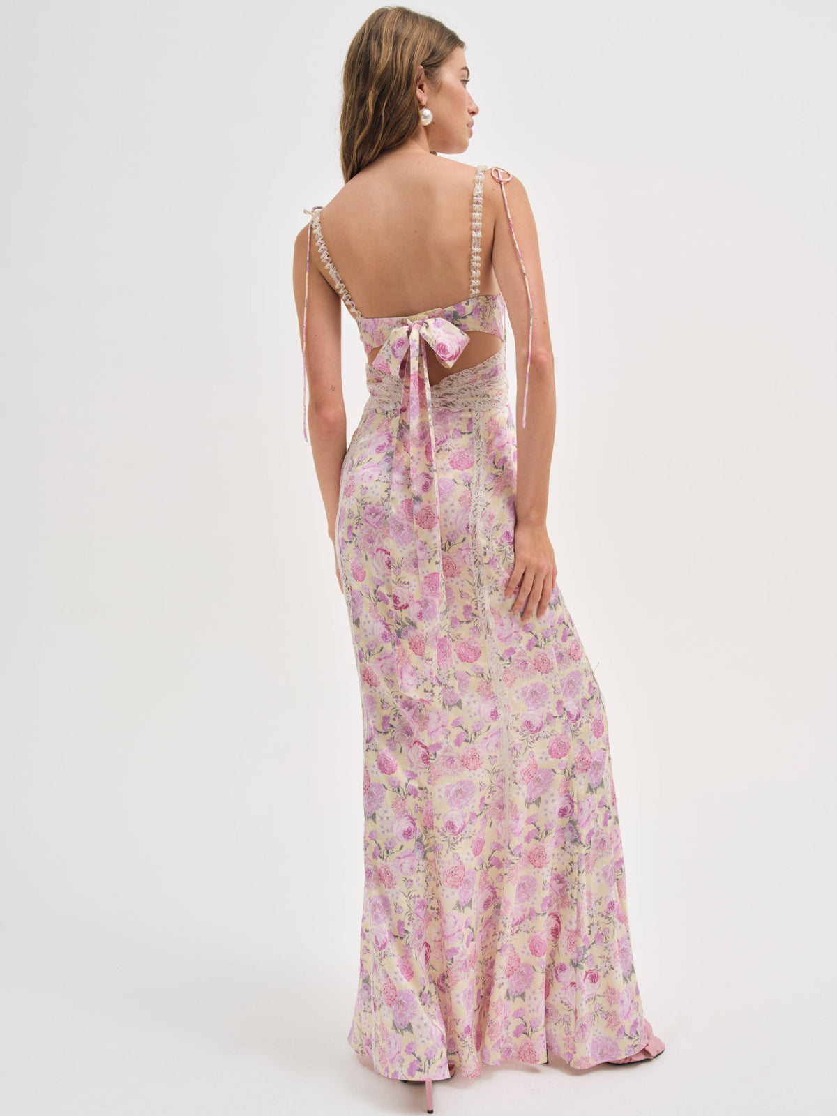 Courtney Maxi Dress Yellow - For Love & Lemons