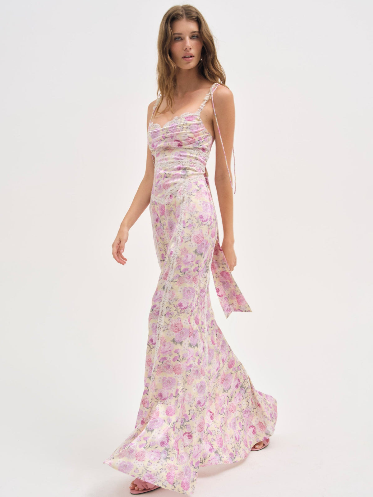 Courtney Maxi Dress Yellow - For Love & Lemons