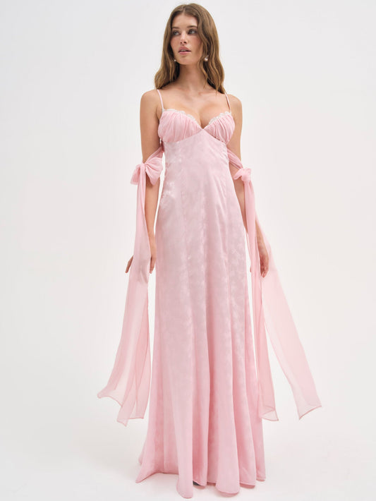 Sheila Maxi Dress Pink - For Love & Lemons