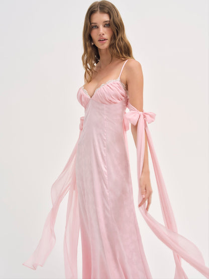 Sheila Maxi Dress Pink - For Love & Lemons