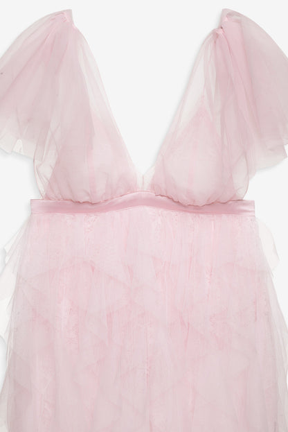 Maxine Gown Pink - For Love & Lemons