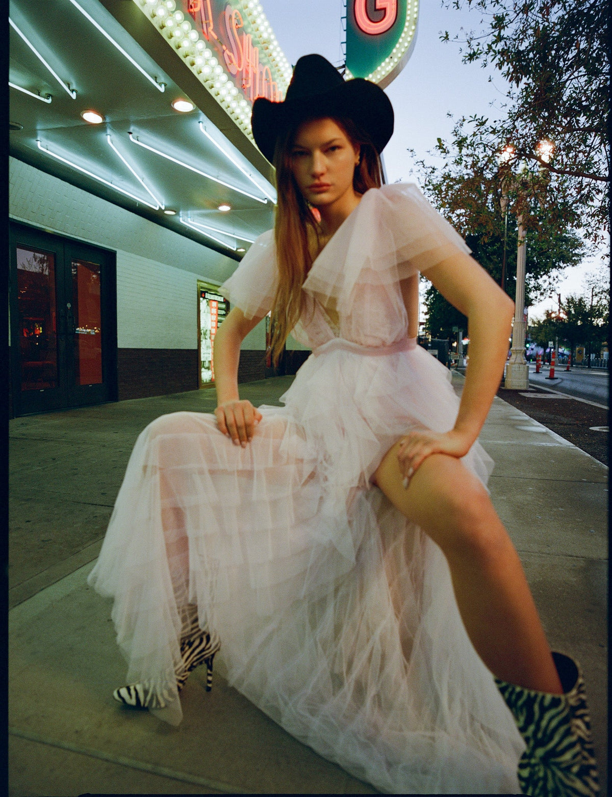 Maxine Gown Pink - For Love & Lemons