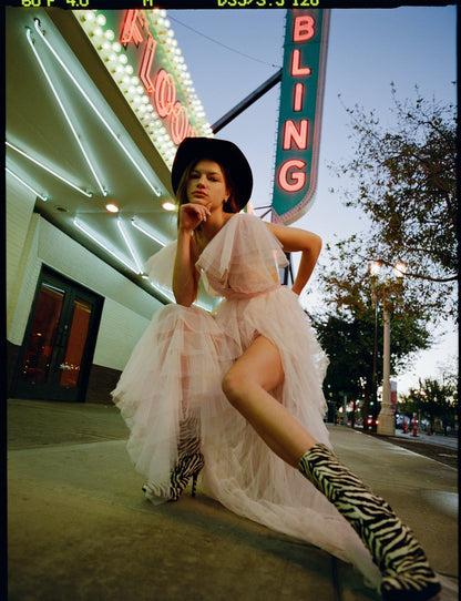 Maxine Gown Pink - For Love & Lemons