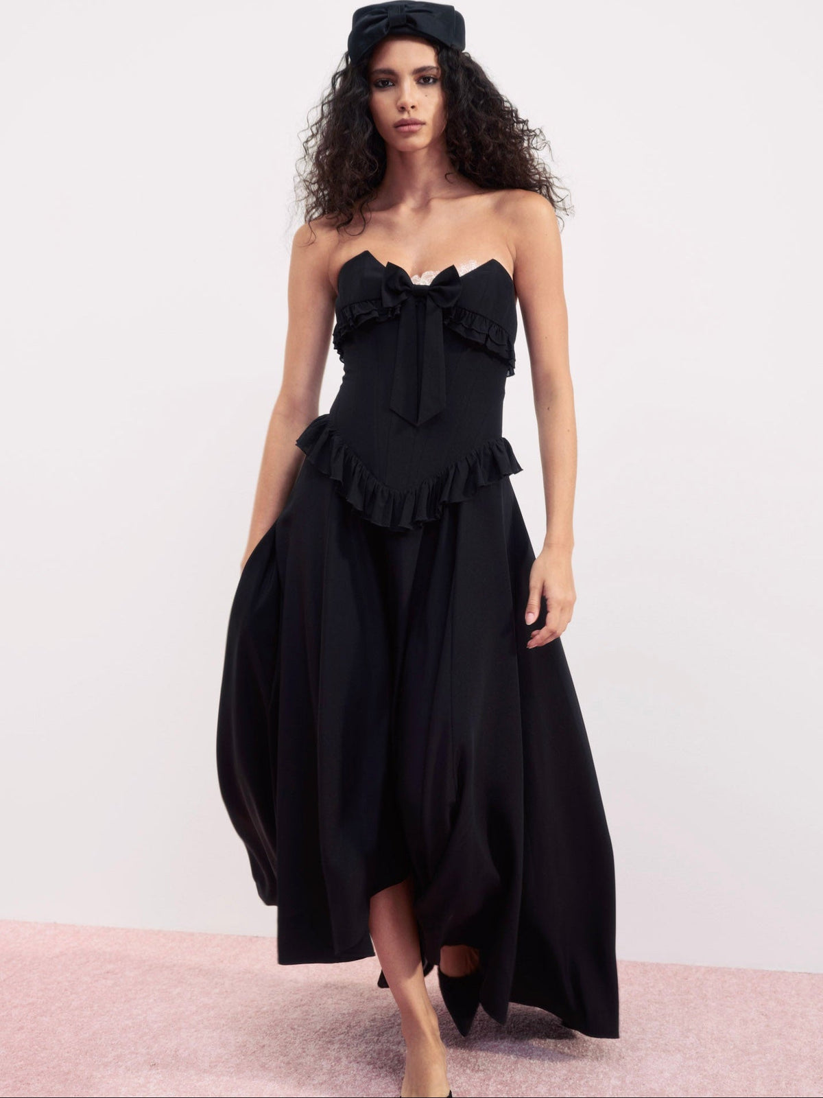 Harmony Maxi Dress Black - For Love & Lemons