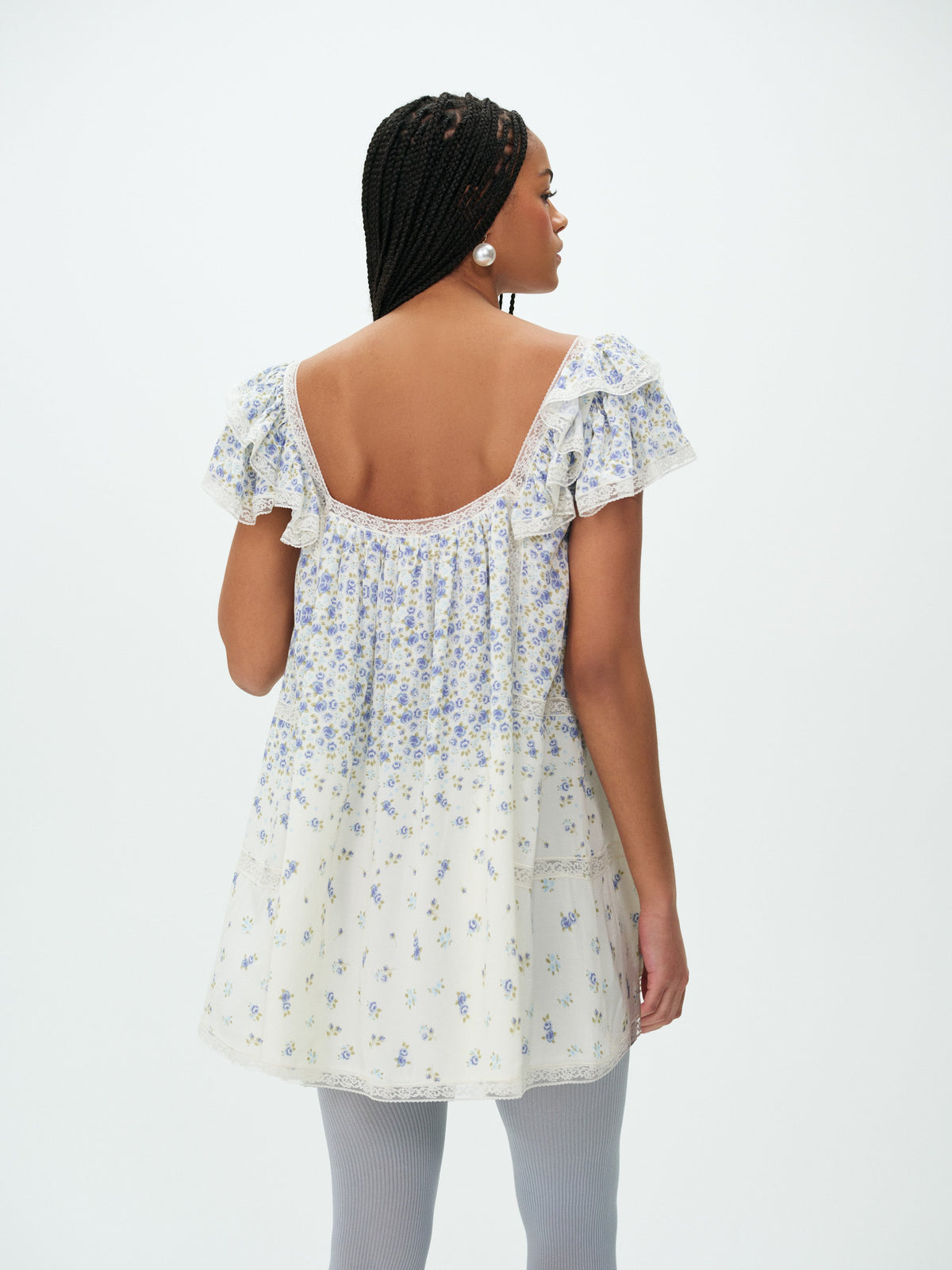 Tasha Mini Dress Cream - For Love & Lemons