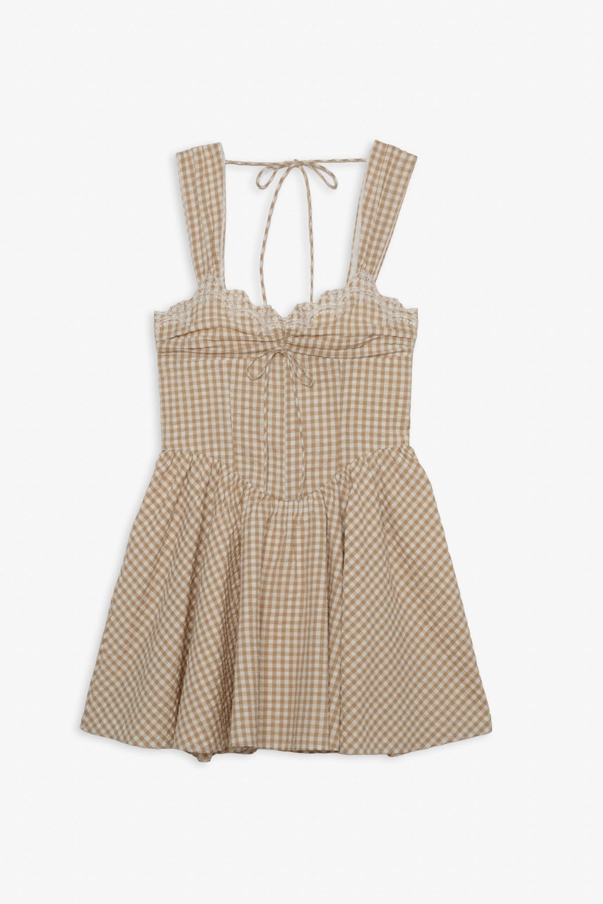That’s Amor Mini Dress Tan - For Love & Lemons