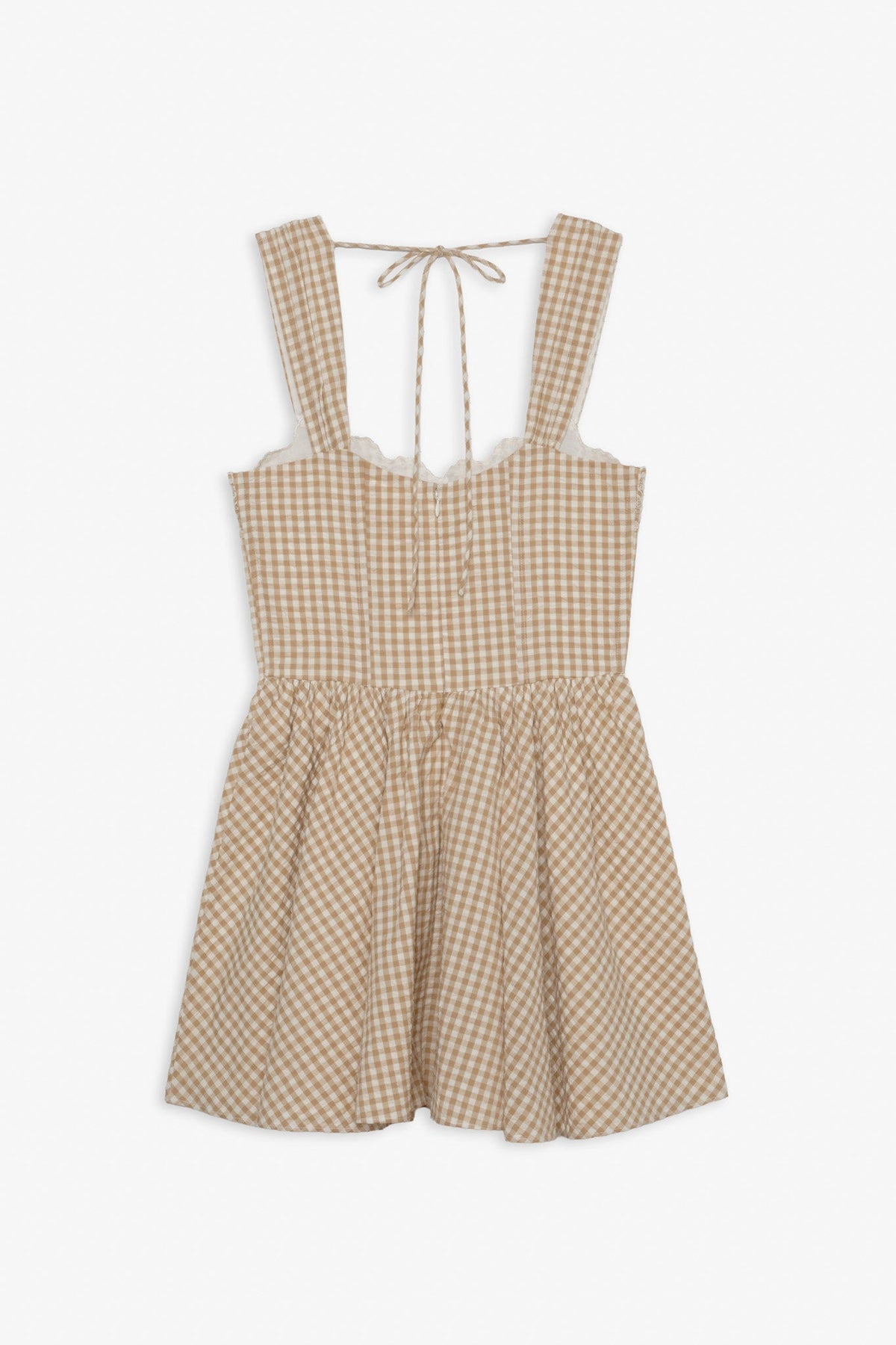 That’s Amor Mini Dress Tan - For Love & Lemons