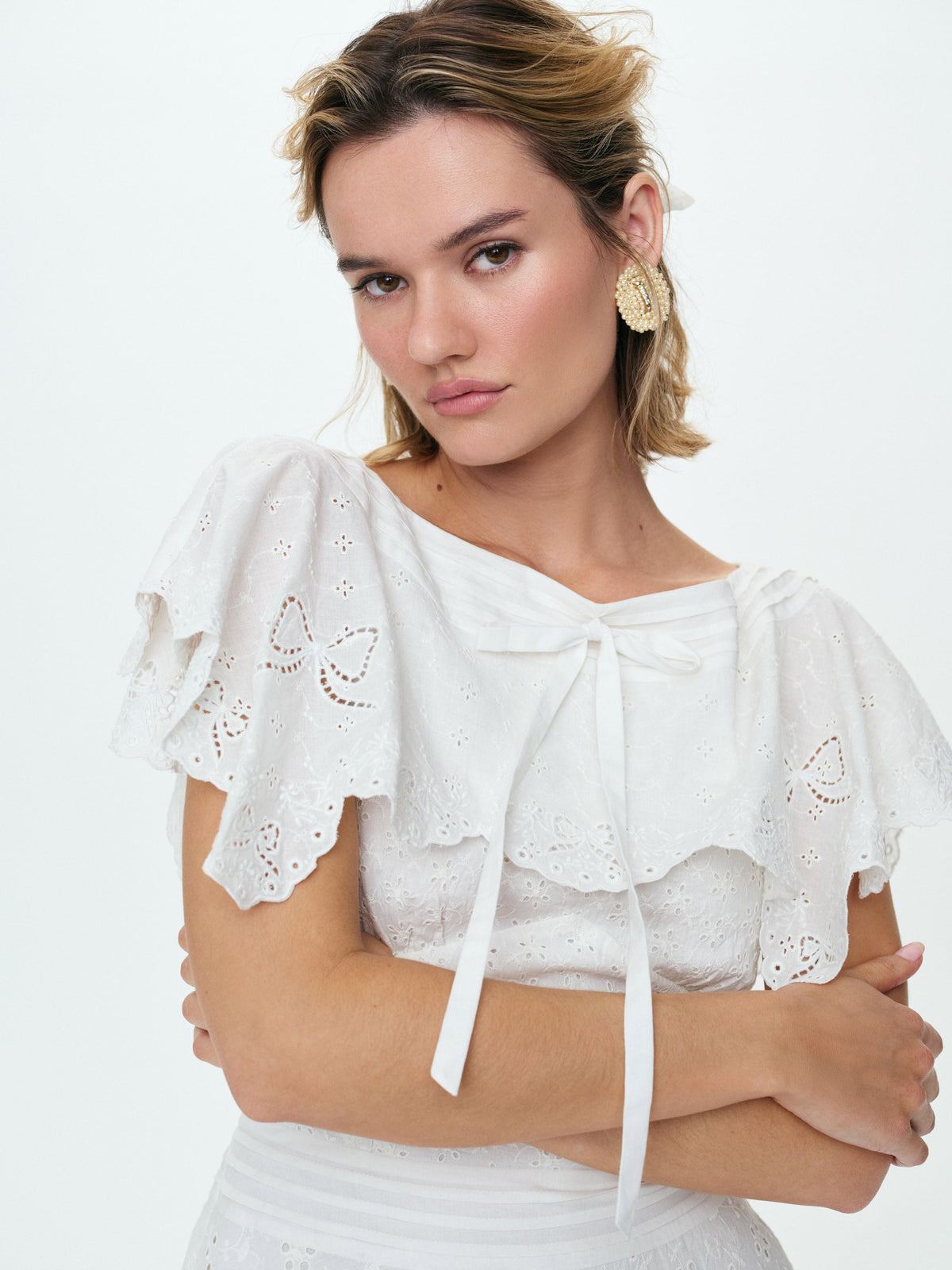 Lola Mini Dress White - For Love & Lemons