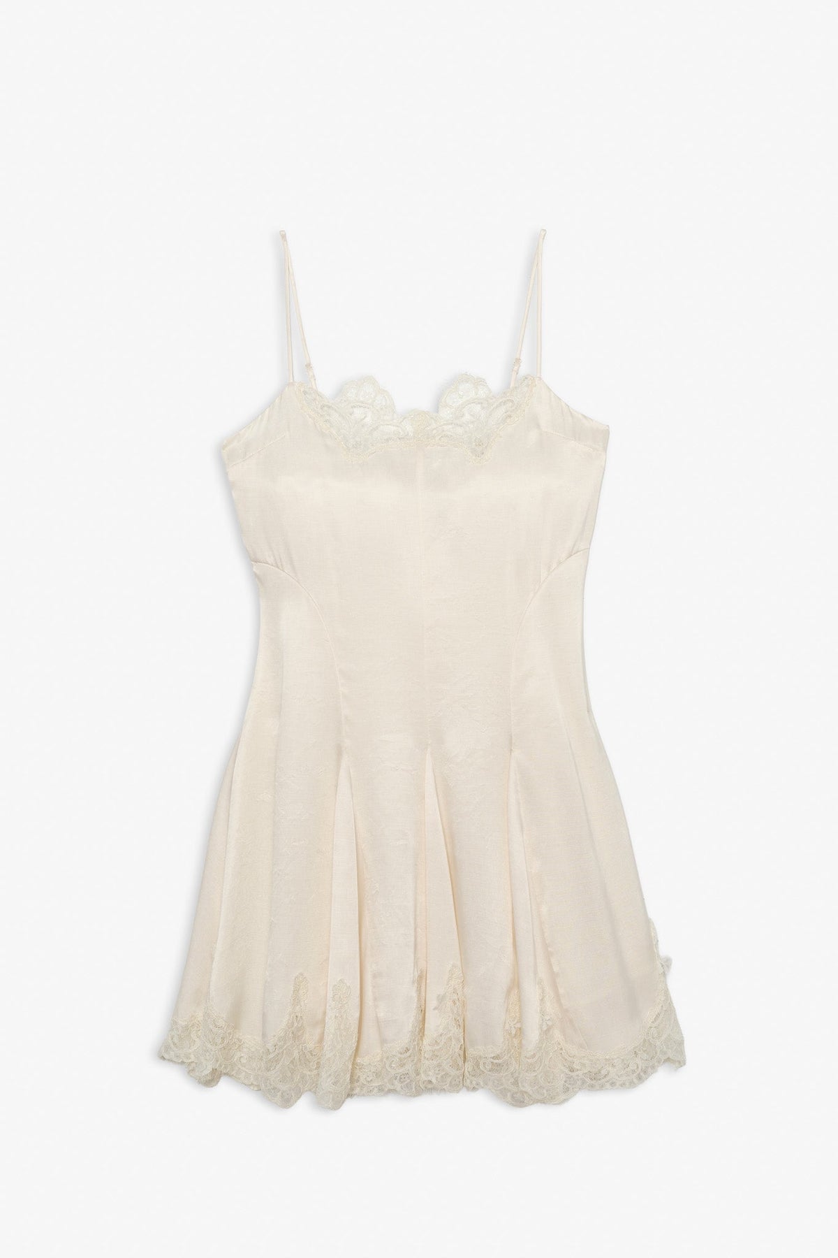 Luna Mini Dress Cream - For Love & Lemons