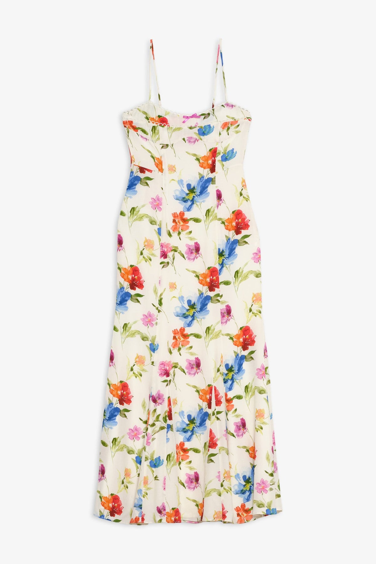 Tropical Bloom Maxi Dress White - For Love & Lemons