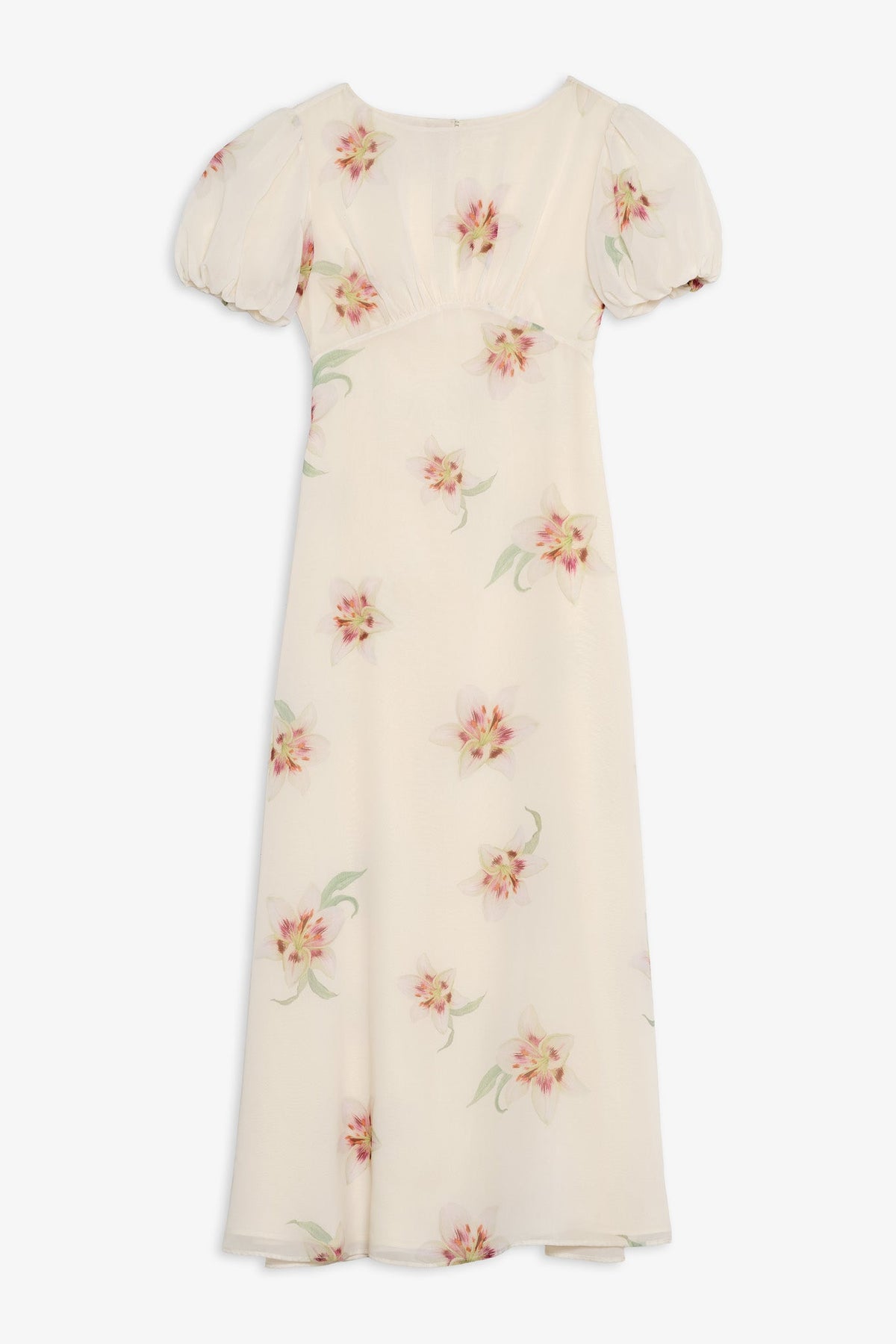 Sunrise Lily Maxi Dress Cream Peach - For Love & Lemons