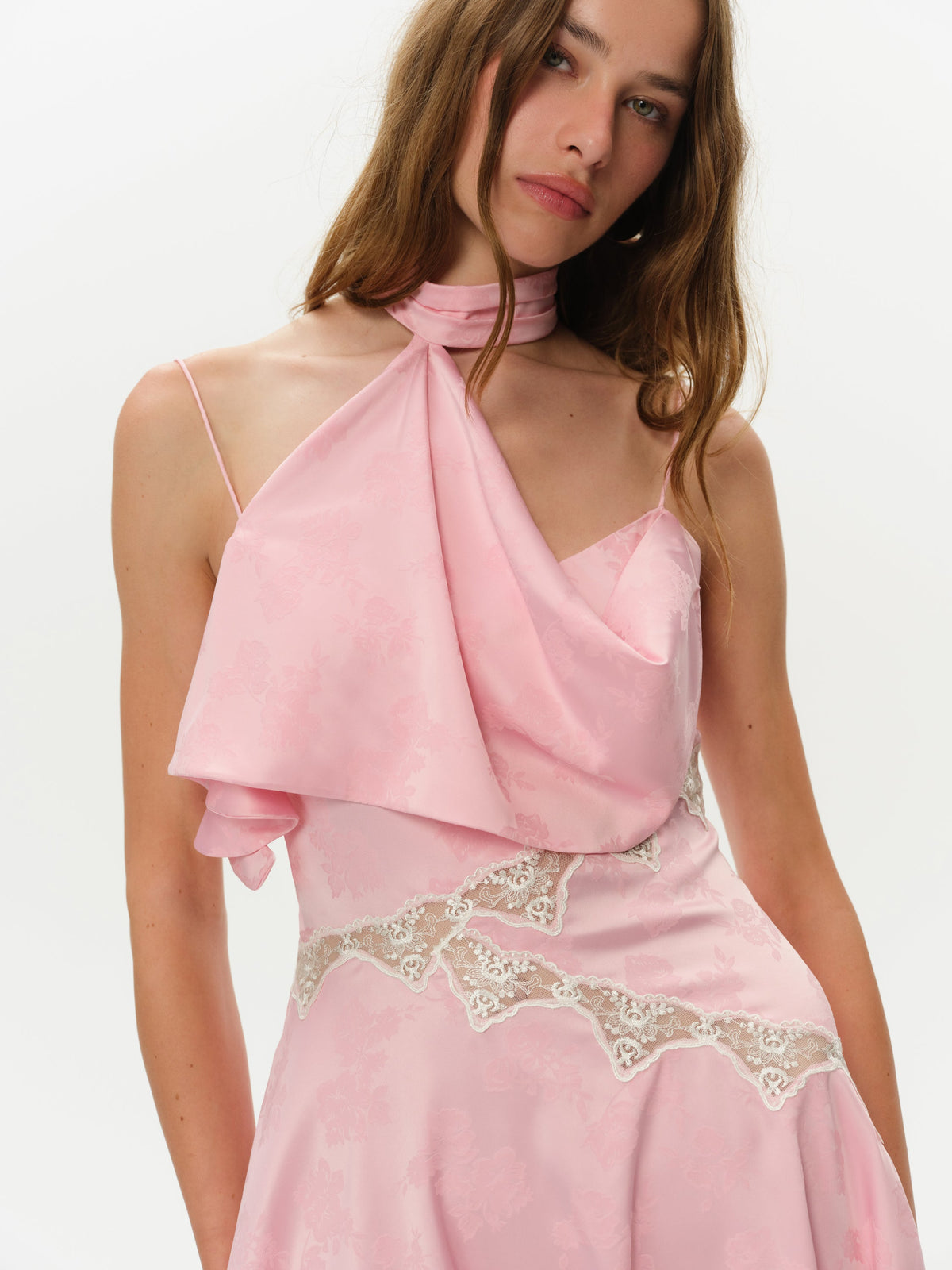 Bubblegum Mini Dress Bubblegum Pink - For Love & Lemons