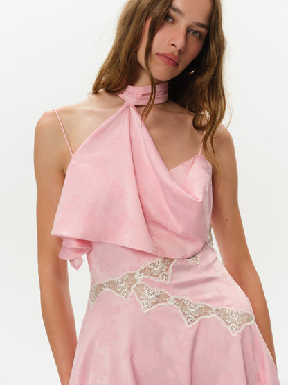 Bubblegum Mini Dress Bubblegum Pink - For Love & Lemons