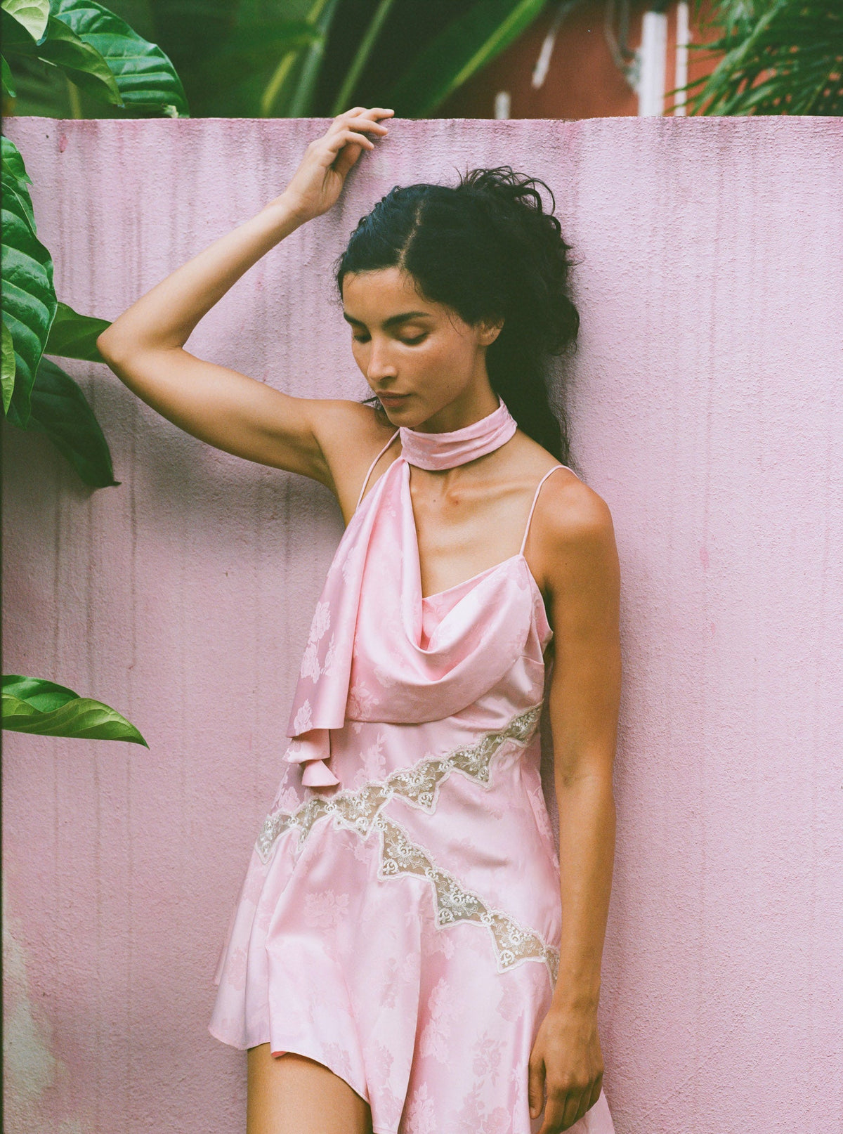 Bubblegum Mini Dress Bubblegum Pink - For Love & Lemons