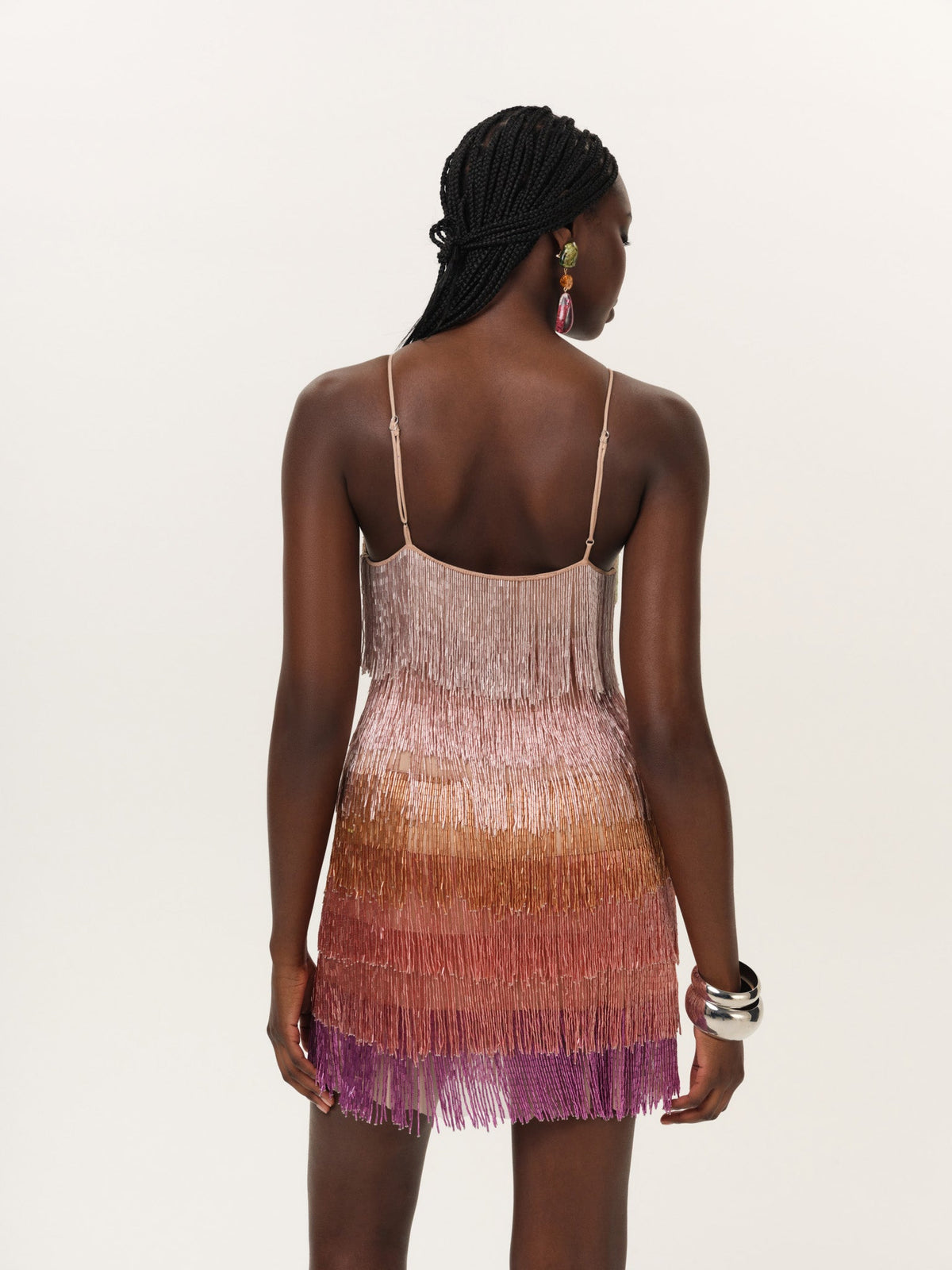 Tropic Crush Mini Dress Rainbow - For Love & Lemons